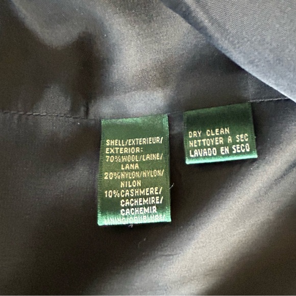 Ralph Lauren navy/dark green blazer size 10 - Picture 3 of 7